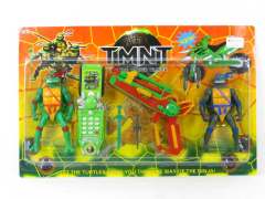 Turtles Set & Mobile Telephone W/L_M toys