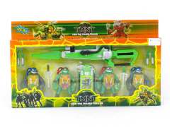 Turtles Set & Mobile Telephone W/L_M toys