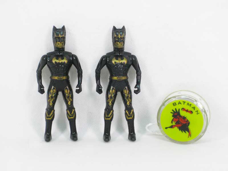 Bat Man & Yo-yo(2in1) toys