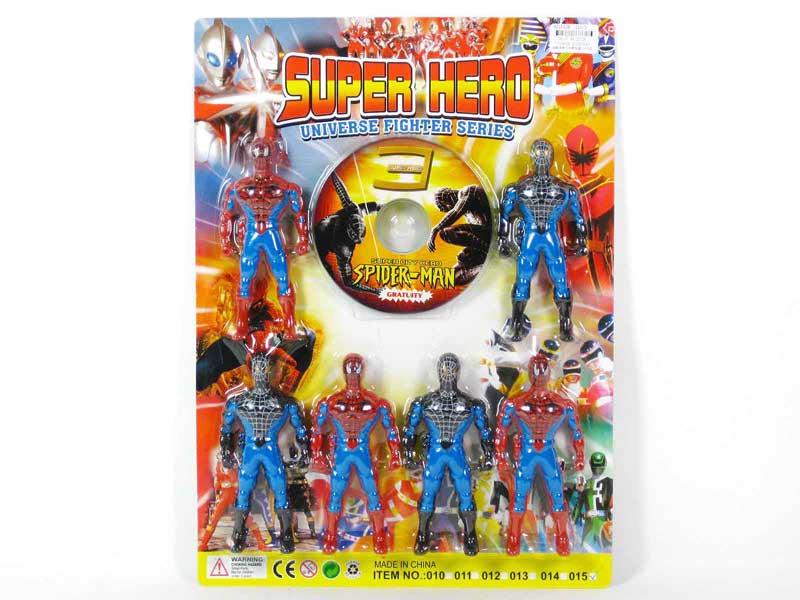 Spider Man W/L(6in1) toys