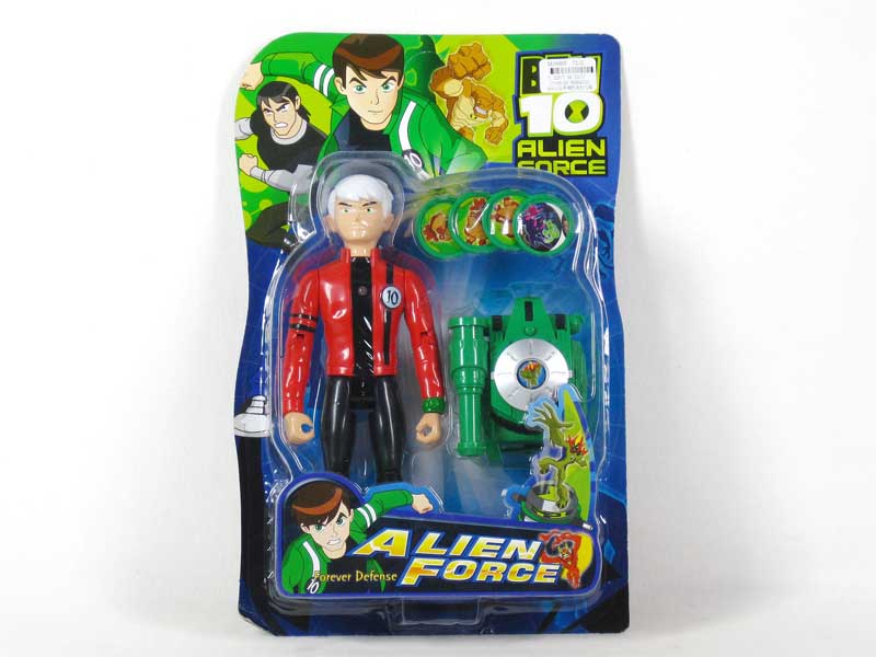 BEN10 W/L & Flying Saucer toys