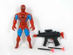Spider Man W/L & Soft Bullet Gun