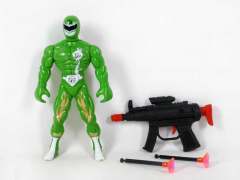 Super Man W/L & Soft Bullet Gun