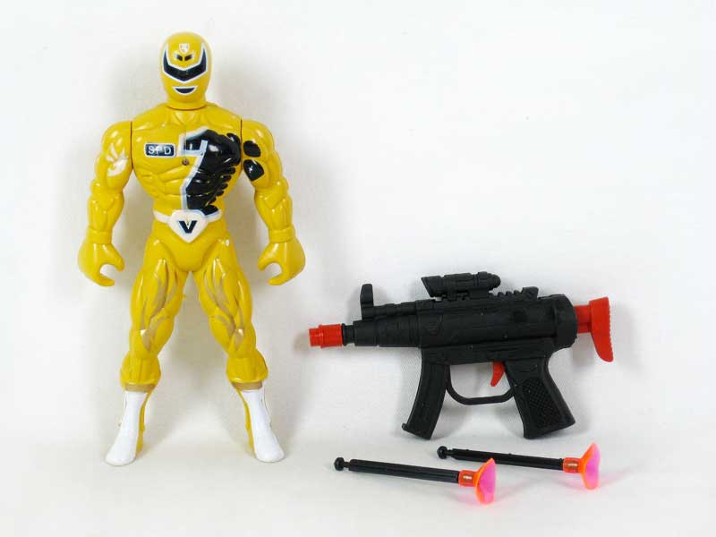 Warrior W/L & Soft Bullet Gun toys