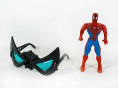 Spider Man & Glass toys