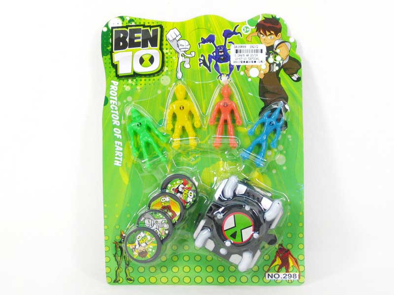BEN10 Transtormer & Beast(2C) toys