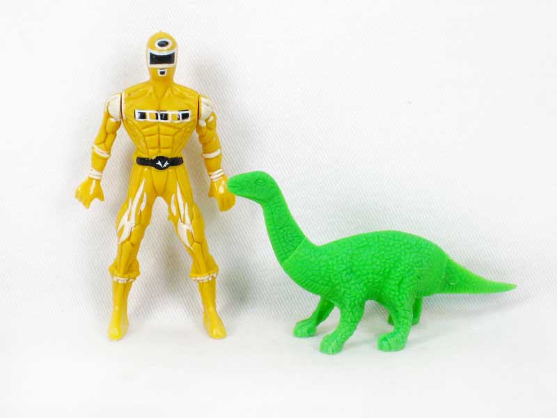 Super Man & Dinosaur toys