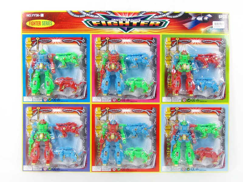 Robot W/L(6in1) toys