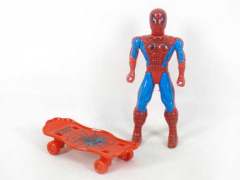 Spider Man W/L & Skateboard