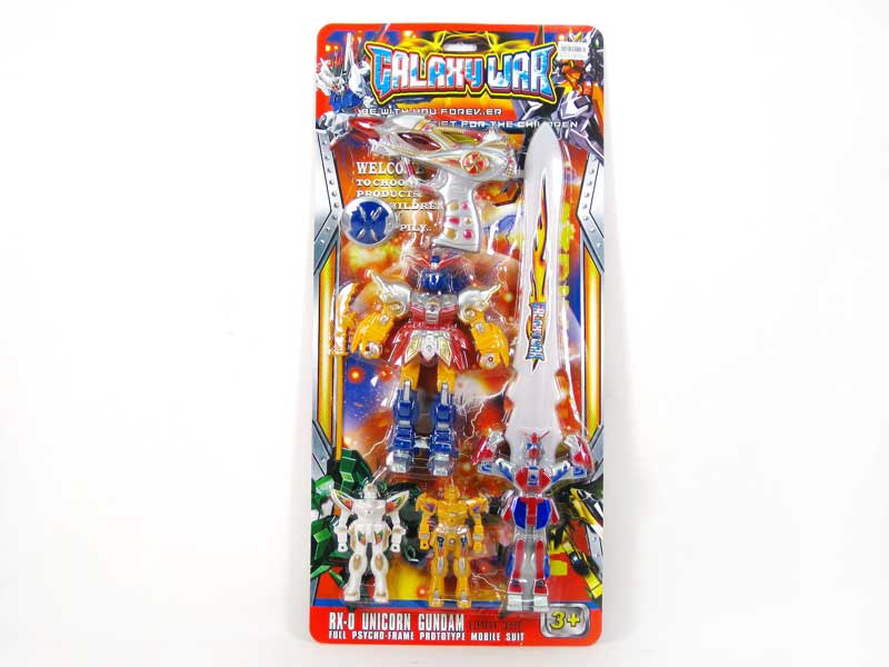 Super Man Set W/L_M & Sword  toys