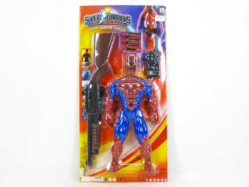 Spider Man & Soft Bullet Gun Set toys
