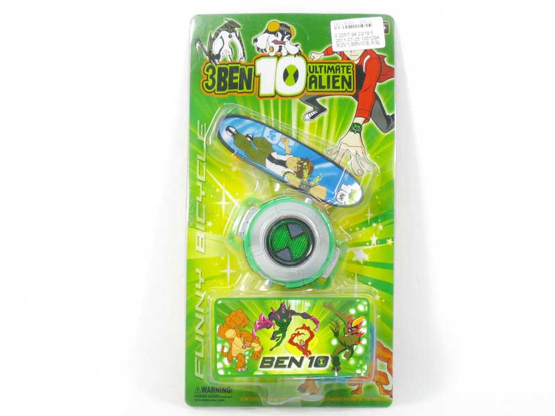 BEN10 Transtormer W/L_M & Finger Scooter toys