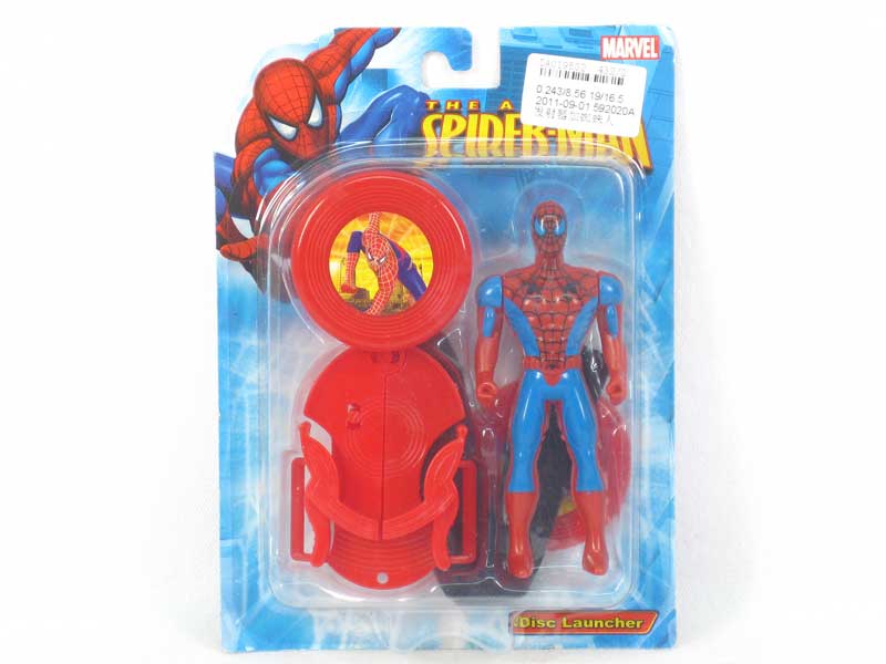 Emitter & Spider Man toys