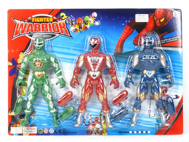 Warrior W/L(3in1) toys