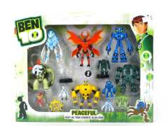 Ben10 Set W/L(6in1) toys
