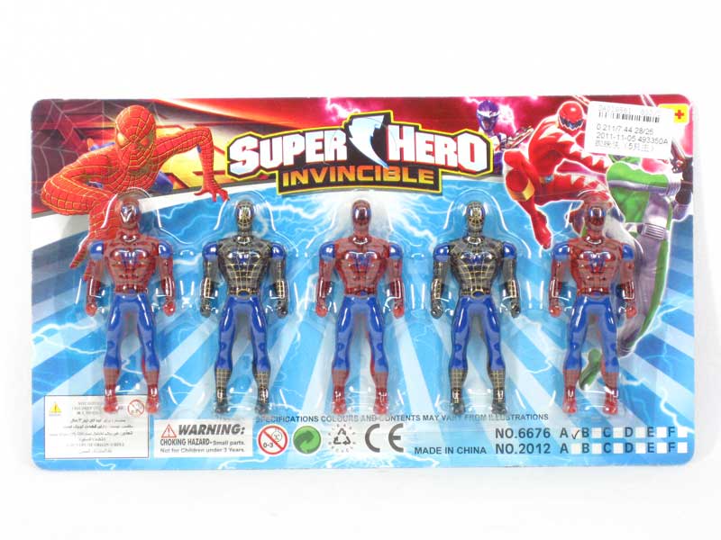 Spider Man(5in1) toys