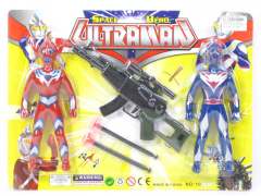 Ultraman & Soft Bullet Gun(2in1))