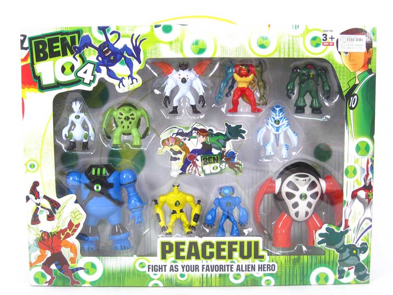 BEN10 Doll W/L(10in1) toys