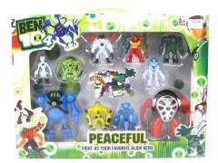 BEN10 Doll W/L(10in1)