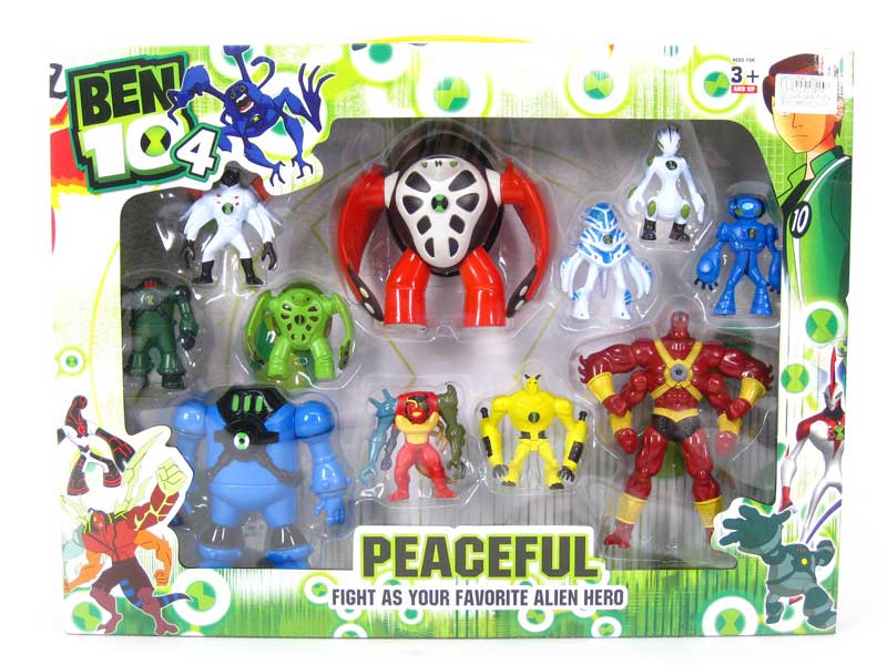 BEN10 Doll W/L(11in1) toys