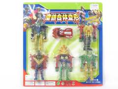 Transforms Beast & Press Motorcycle(5in1) toys