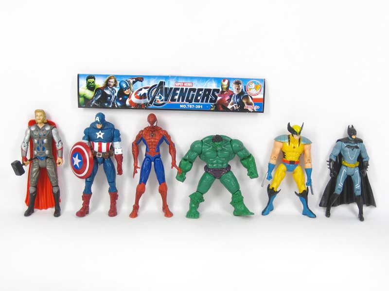 Avengers W/L(6in1) toys