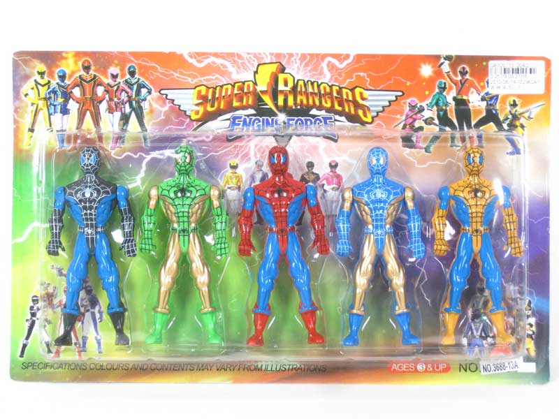 Spinder Man (5in1) toys