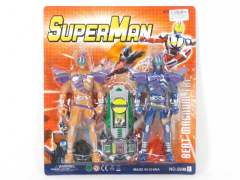 Super Man & Transtormer W/L_S(2in1)