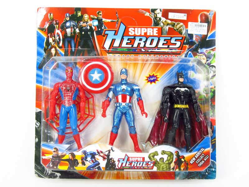 5.5"Super Man W/L(3in1) toys