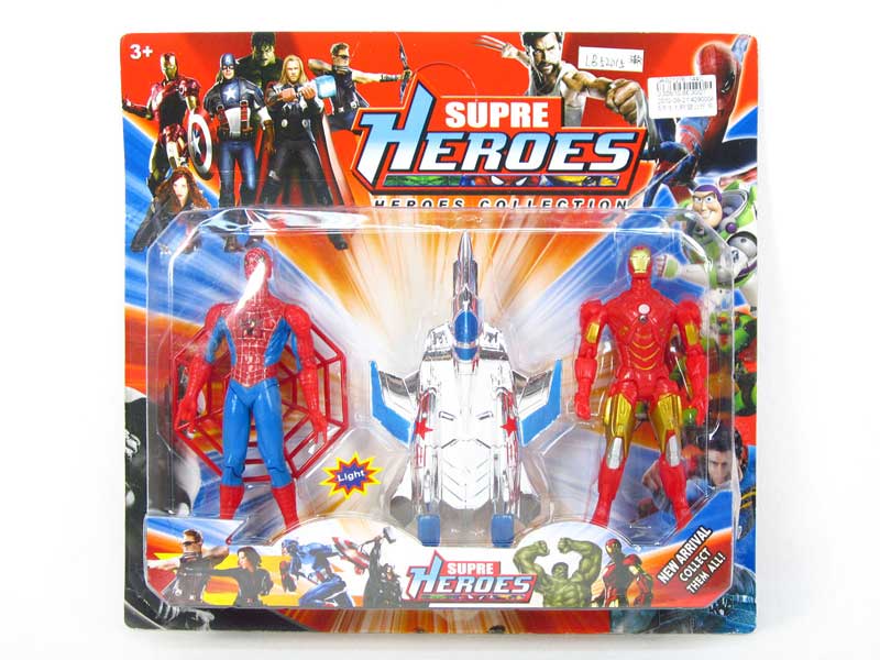 5.5"Super Man W/L(2in1) toys