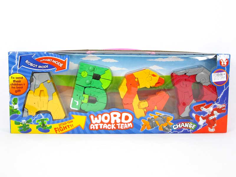 Transforms Letter(4in1) toys
