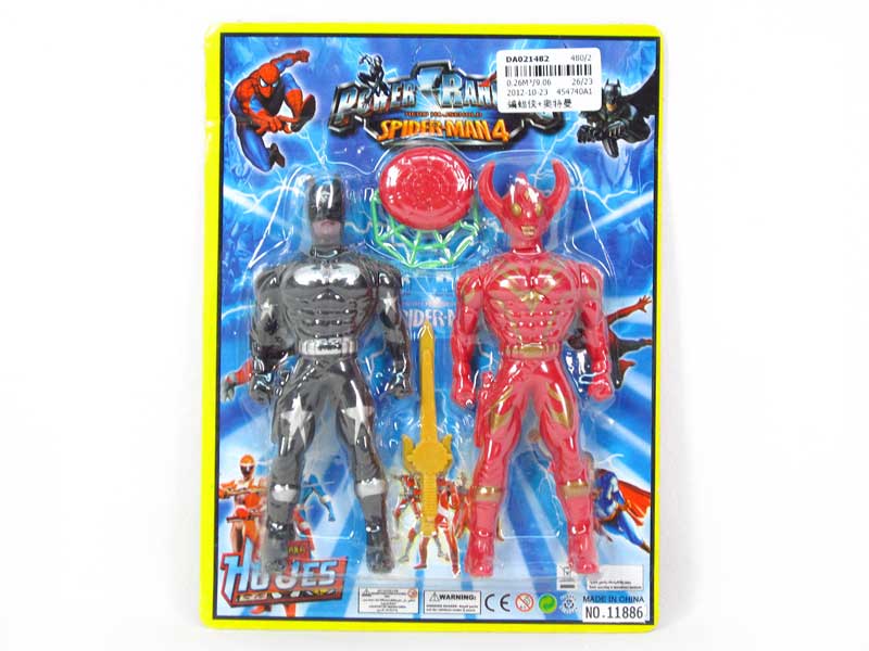 Bat Man & Ultraman toys