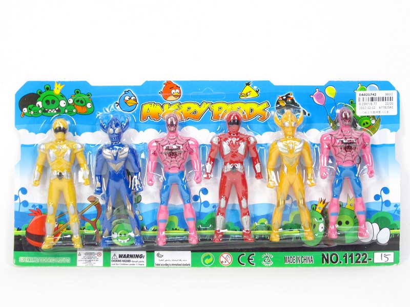10"Warrior & Ultraman(6in1) toys