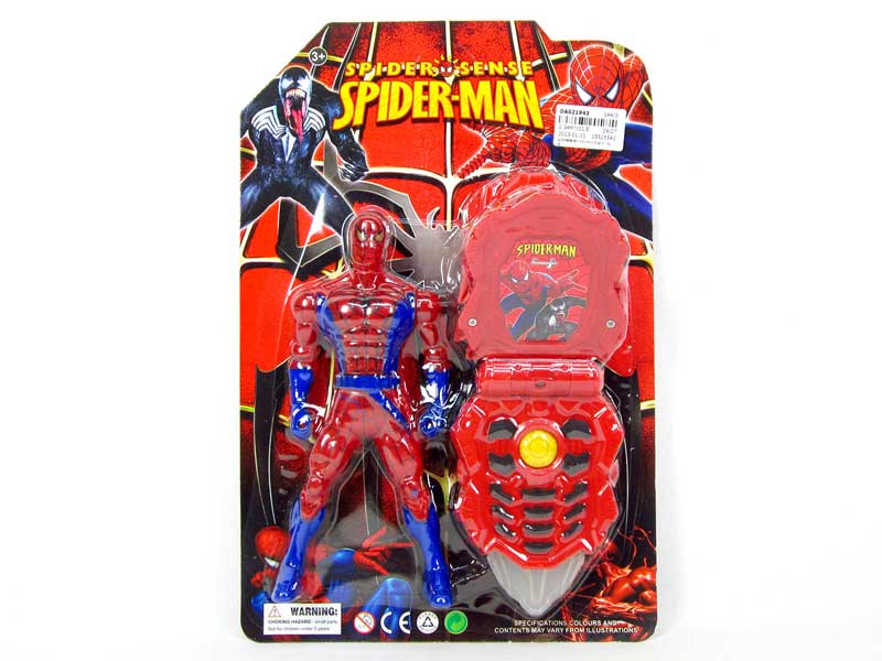 Circumgyrate Spider Man & Mobile Telephone W/L_M toys