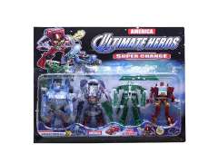 4.5"Transforms Avengers(4in1)