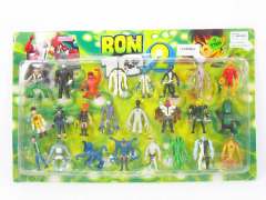 2.5＂BEN10 Doll(24in1) toys