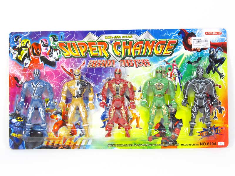 Super Man(5in1) toys