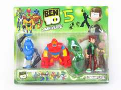 Ben10 Doll W/L(3in1) toys