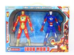 8"Iron Man3 W/L(2in1) toys