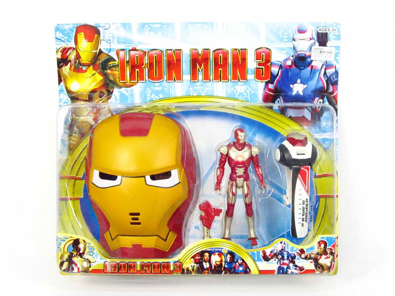 6"Iron Man Set W/L toys