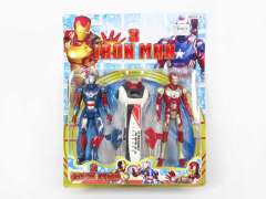 6"Iron Man(2in1) toys