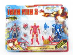 6"Iron Man W/L(3in1)