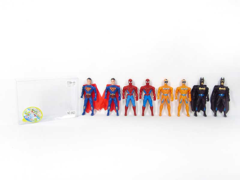 Super Man W/L(8in1) toys