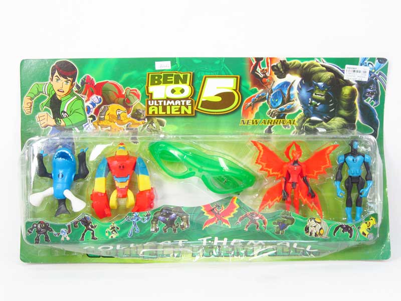 5inch BEN10 Doll(4in1) toys