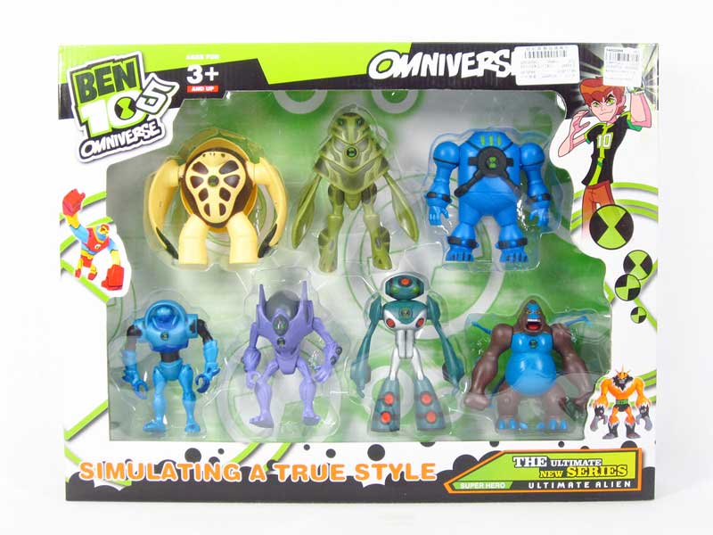 Ben10 Doll W/L(7in1) toys