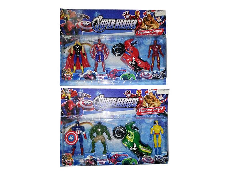5.5inch Super Man & Motorcycle(2S) toys