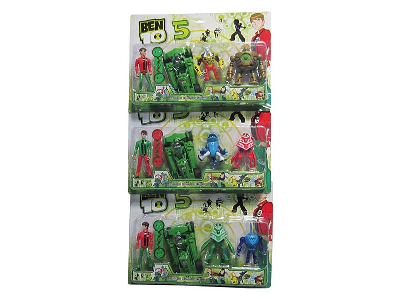 3-5inch BEN10 Set W/L(2in1) toys