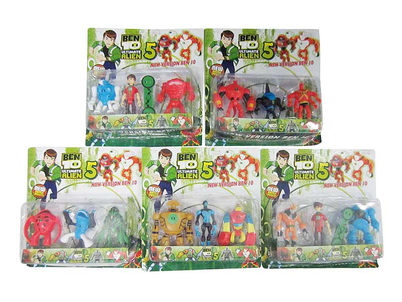 4inch BEN10 Doll(3in1) toys