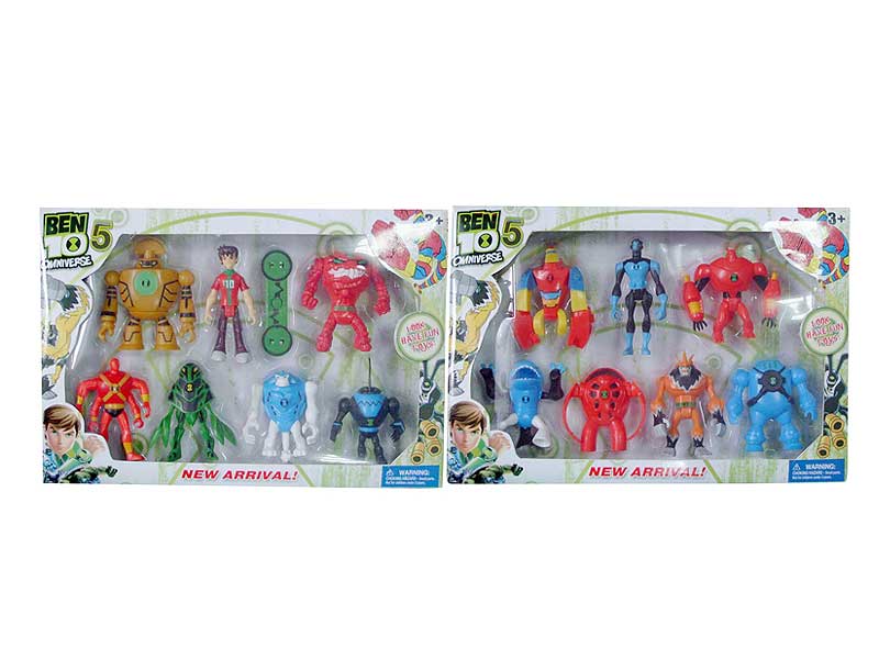 4inch BEN10 Doll(7in1) toys