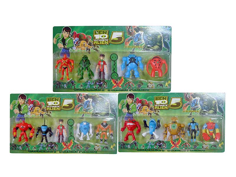 4inch BEN10 Doll(5in1) toys
